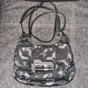 Coach Kristen Metallic Chain - with cross body and shoulder strap